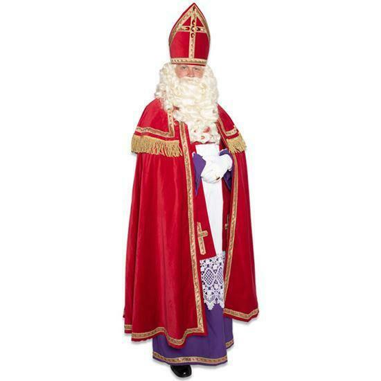Zeep Voorrecht ziek Kostuumset Sinterklaas fluweel luxe