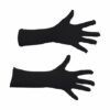 Handschoenen katoen zwart (40 cm)